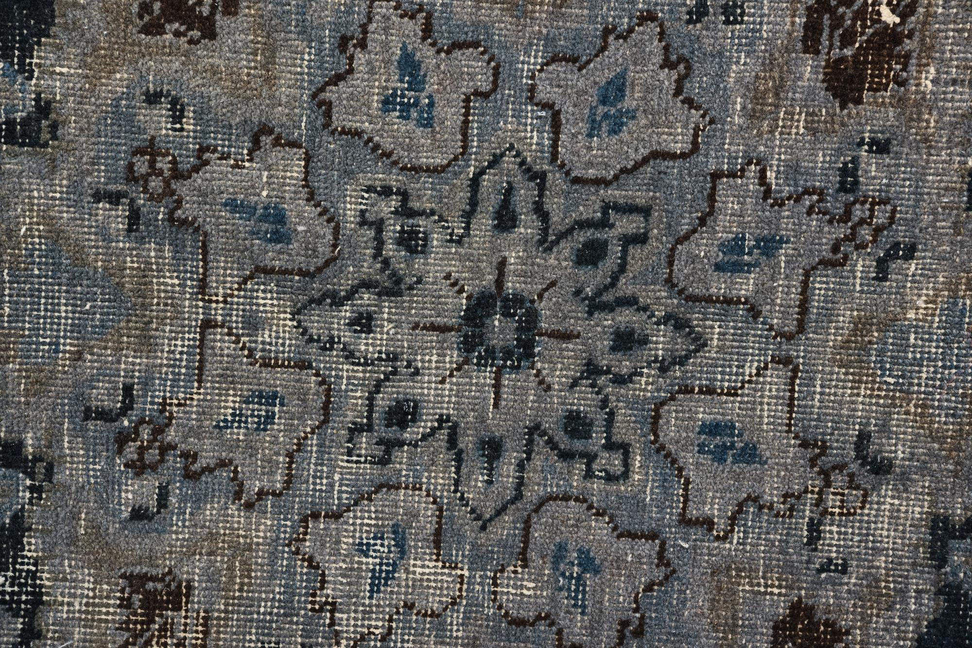 6' 4 x 9' 3 Hand Knotted Ultra Vintage Persian Wool Rug