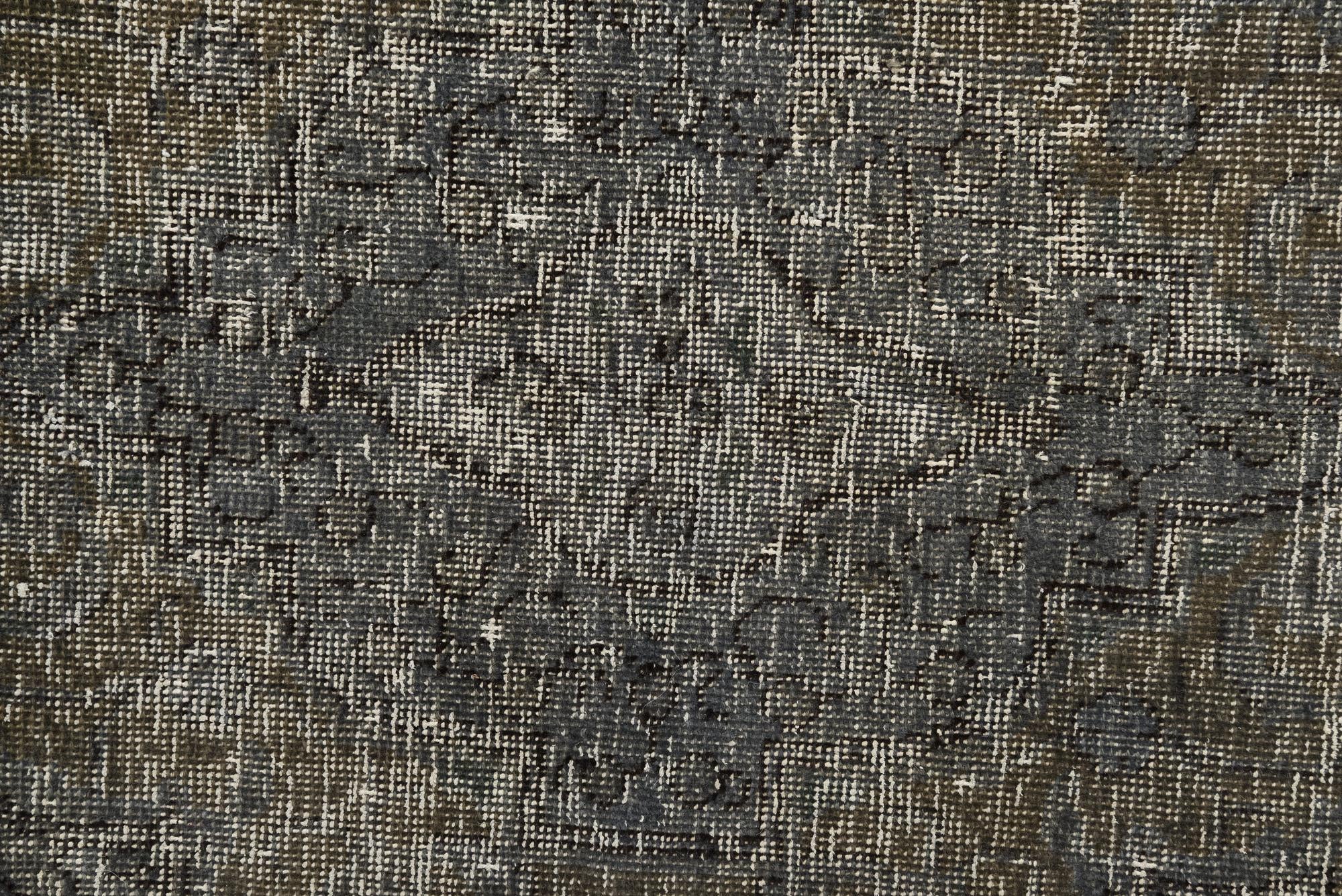 6' 2 x 8' 7 Hand Knotted Ultra Vintage Persian Wool Rug