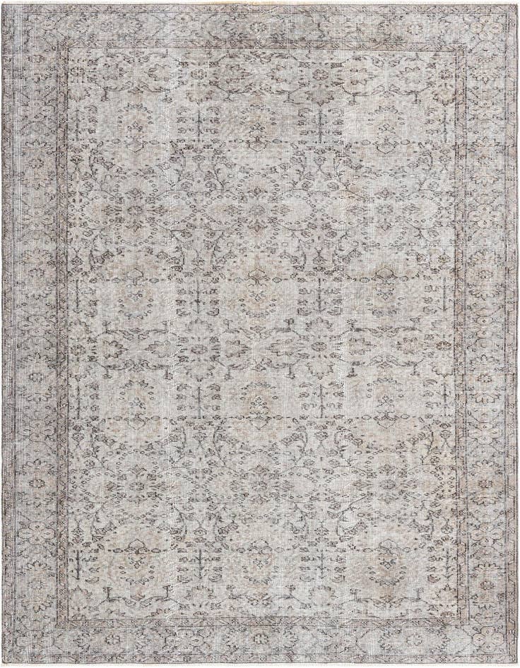 Detail image of 5' 10 x 9' 1 Ultra Vintage Wool Rug