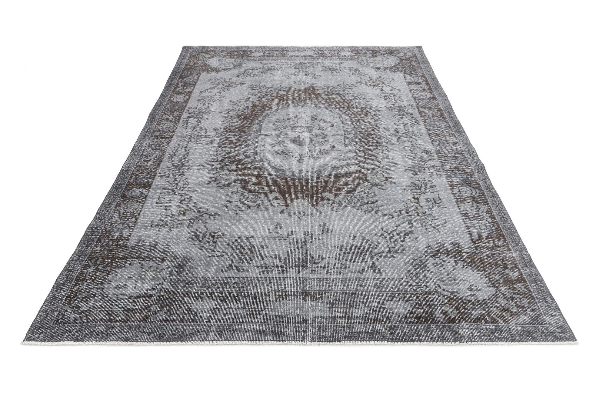 6' 4 x 9' 4 Ultra Vintage Wool Rug