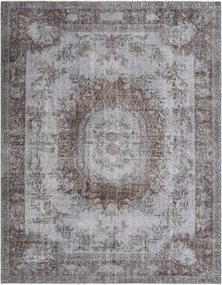 Detail image of 6' 4 x 9' 4 Ultra Vintage Wool Rug
