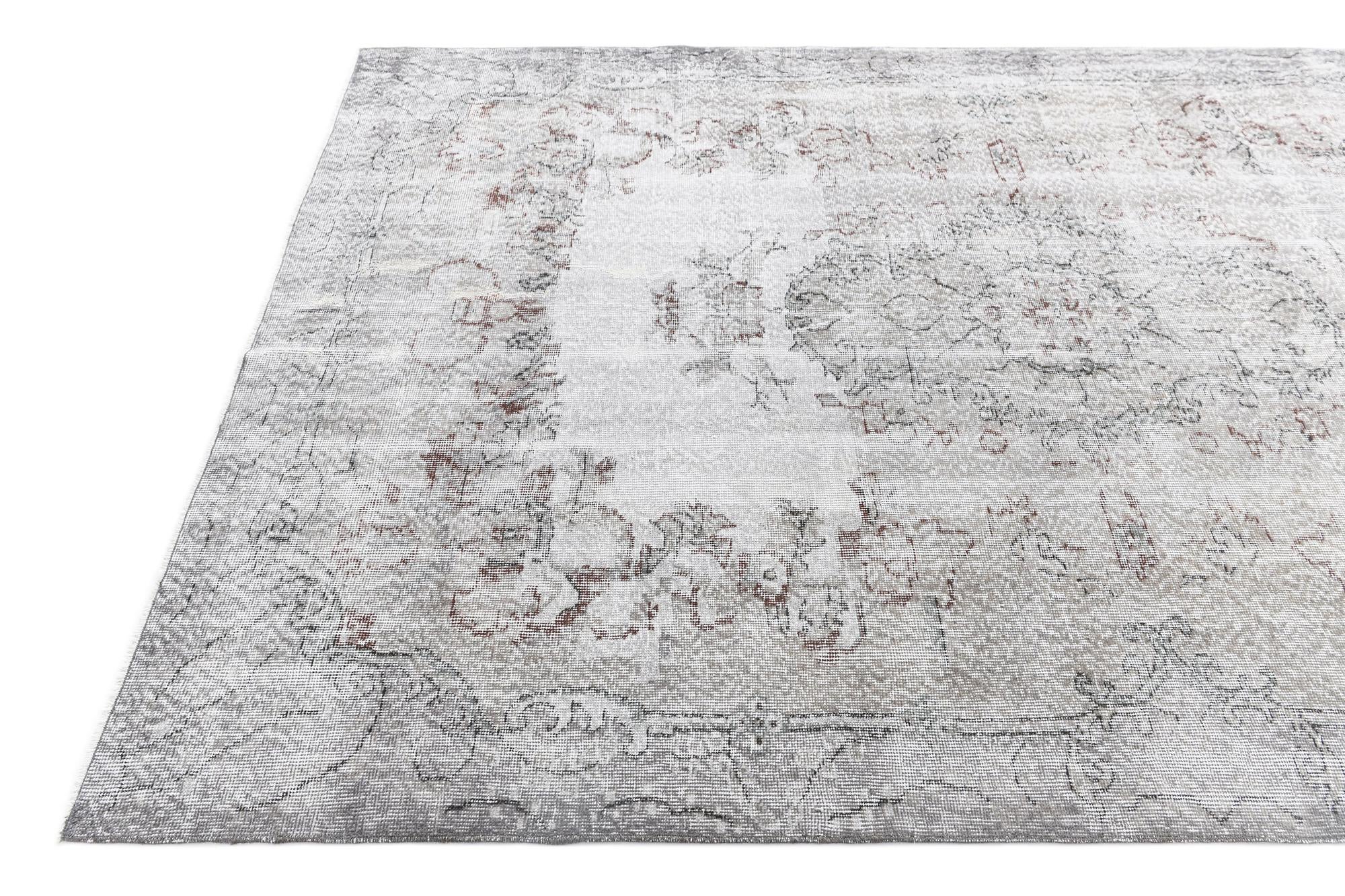 6' 4 x 9' 8 Ultra Vintage Wool Rug