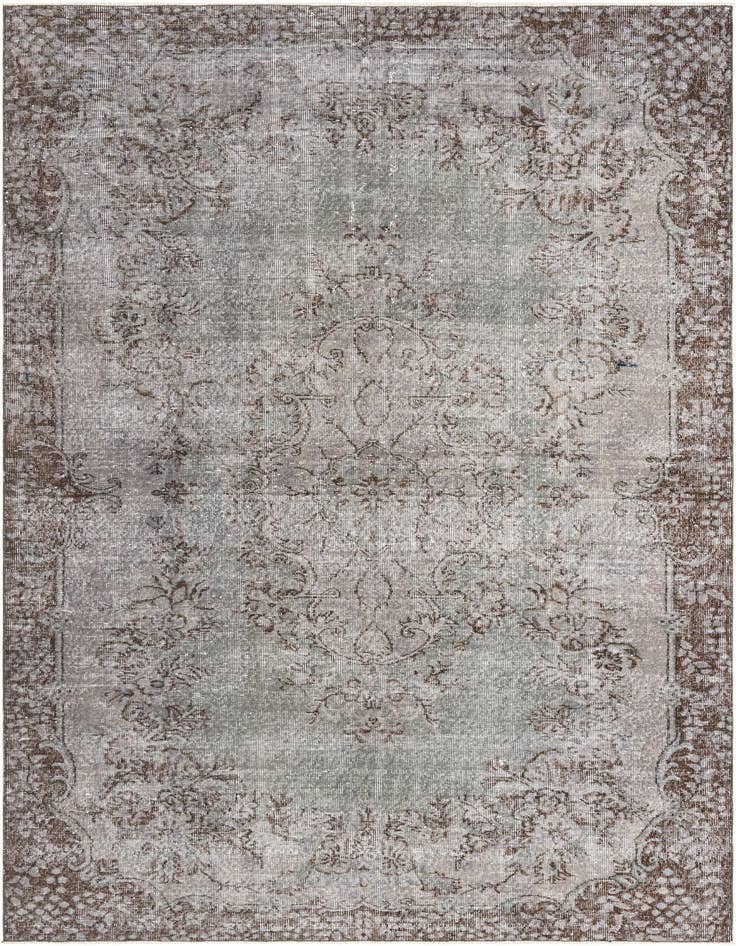 Detail image of 6' 3 x 9' 11 Ultra Vintage Wool Rug