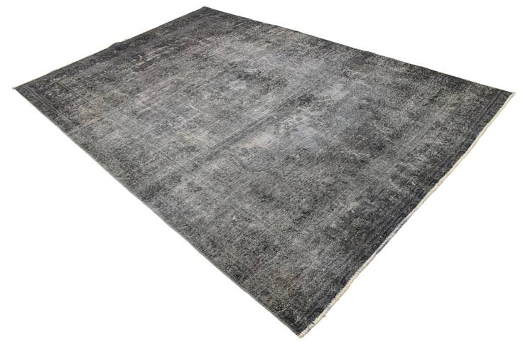 Detail image of 6' 4 x 9' 7 Hand Knotted Ultra Vintage Persian Wool Rug