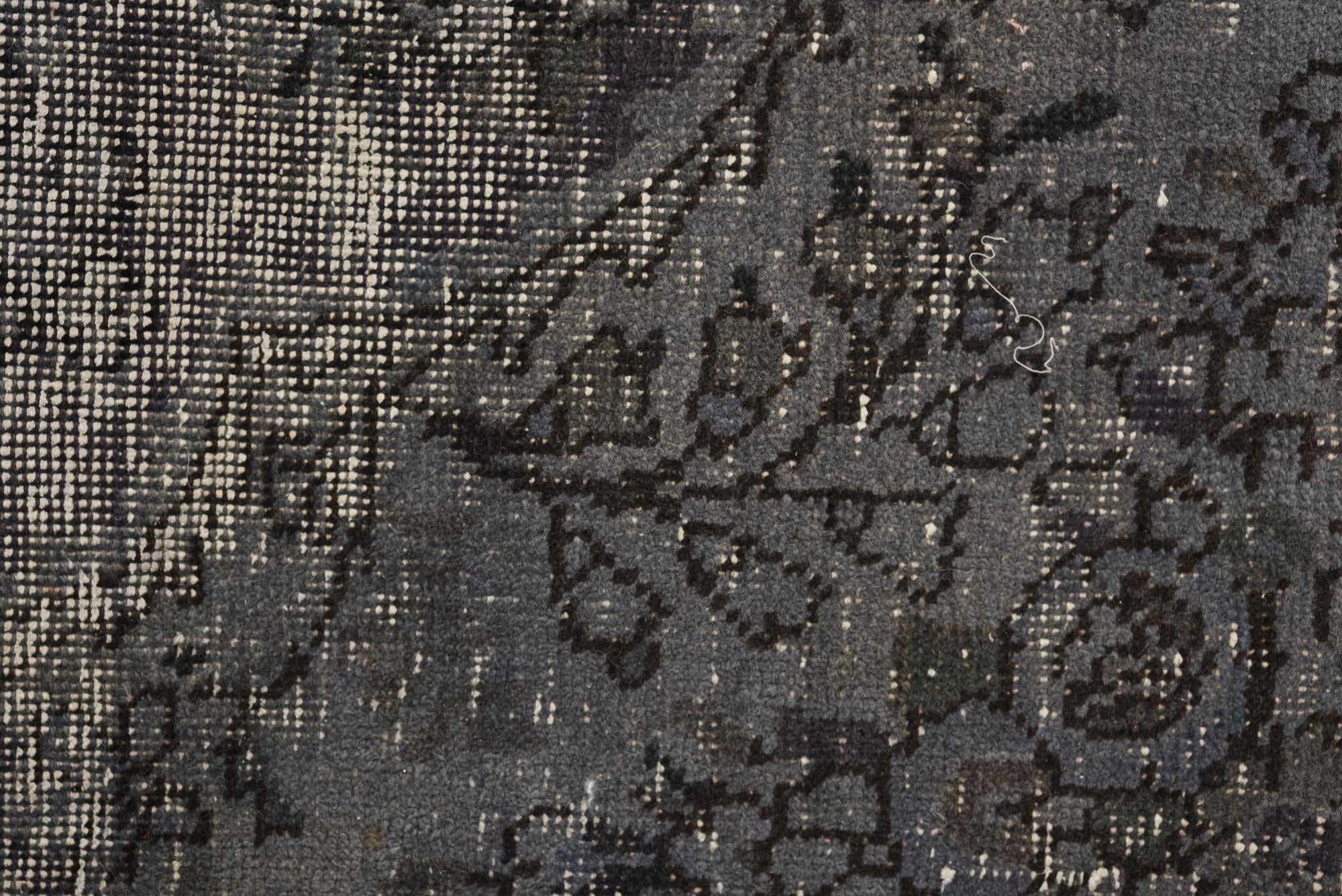 6' 4 x 9' 7 Hand Knotted Ultra Vintage Persian Wool Rug
