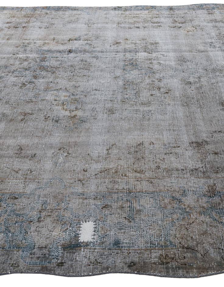 Detail image of 8' 3 x 11' 6  Hand Knotted Ultra Vintage Persian Wool Rug