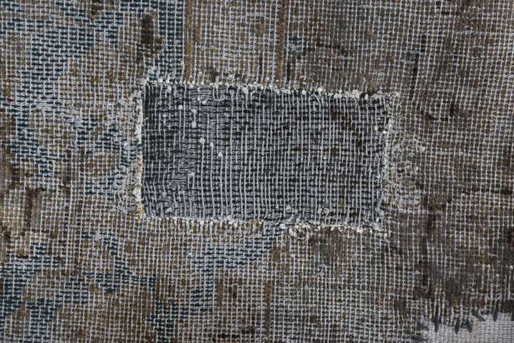 8' 3 x 11' 6 Hand Knotted Ultra Vintage Persian Wool Rug