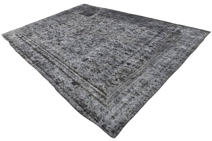 Detail image of 10' 2 x 12' 10 Hand Knotted Ultra Vintage Persian Wool Rug