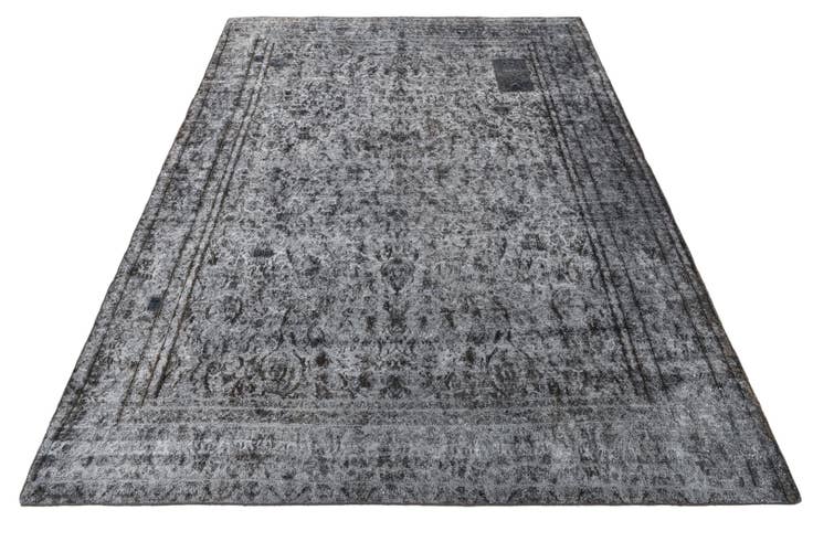 Detail image of 10' 2 x 12' 10 Hand Knotted Ultra Vintage Persian Wool Rug