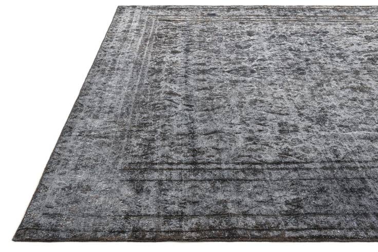 Detail image of 10' 2 x 12' 10 Hand Knotted Ultra Vintage Persian Wool Rug