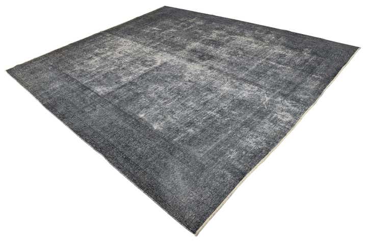 9' 5 x 10' 7 Hand Knotted Ultra Vintage Persian Wool Rug