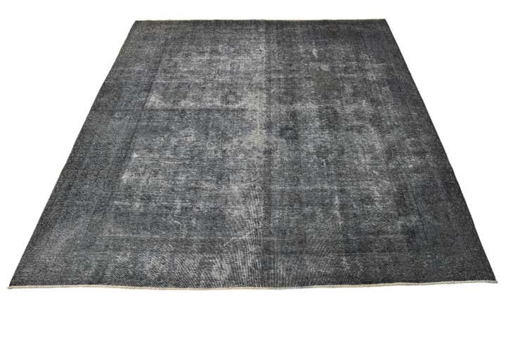 9' 5 x 10' 7 Hand Knotted Ultra Vintage Persian Wool Rug