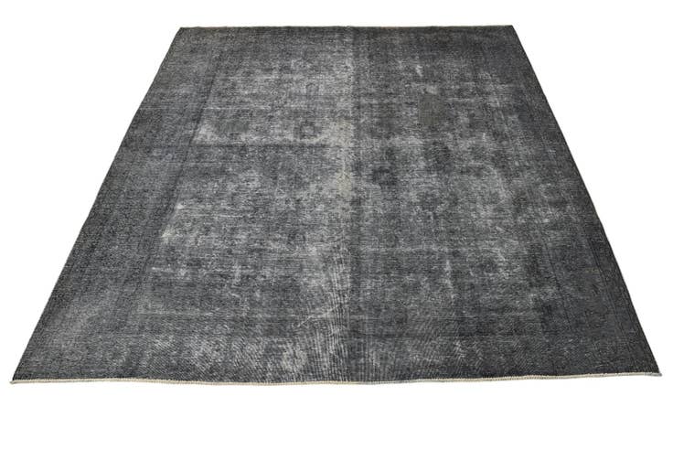 Detail image of 9' 5 x 10' 7 Hand Knotted Ultra Vintage Persian Wool Rug