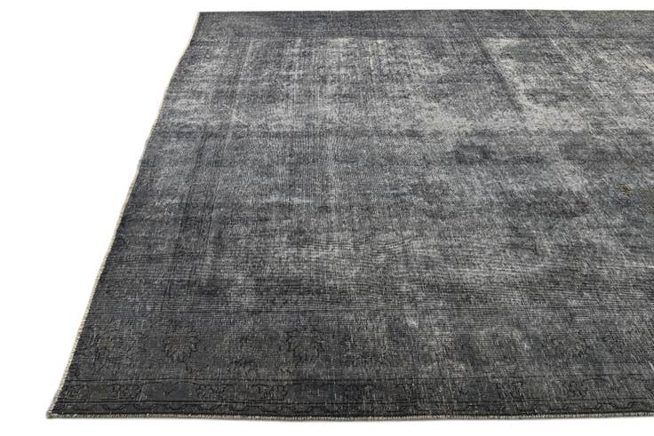 Detail image of 9' 5 x 10' 7 Hand Knotted Ultra Vintage Persian Wool Rug