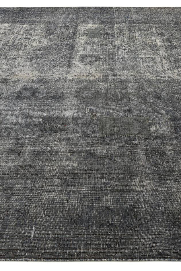 Detail image of 9' 5 x 10' 7 Hand Knotted Ultra Vintage Persian Wool Rug