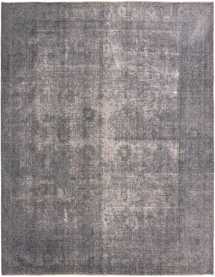 Detail image of 9' 5 x 10' 7 Hand Knotted Ultra Vintage Persian Wool Rug