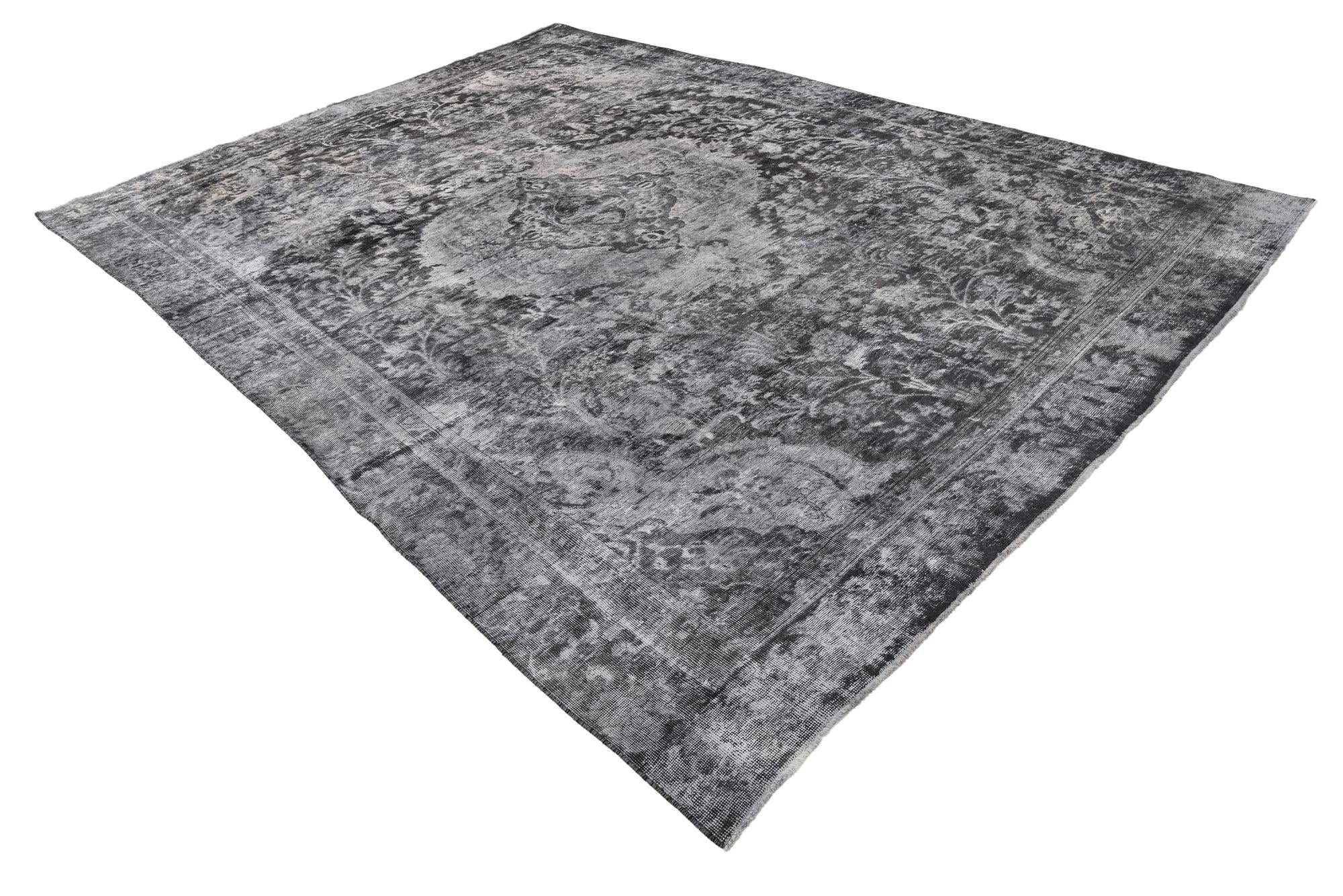 8' 9 x 12' 4 Hand Knotted Ultra Vintage Persian Wool Rug