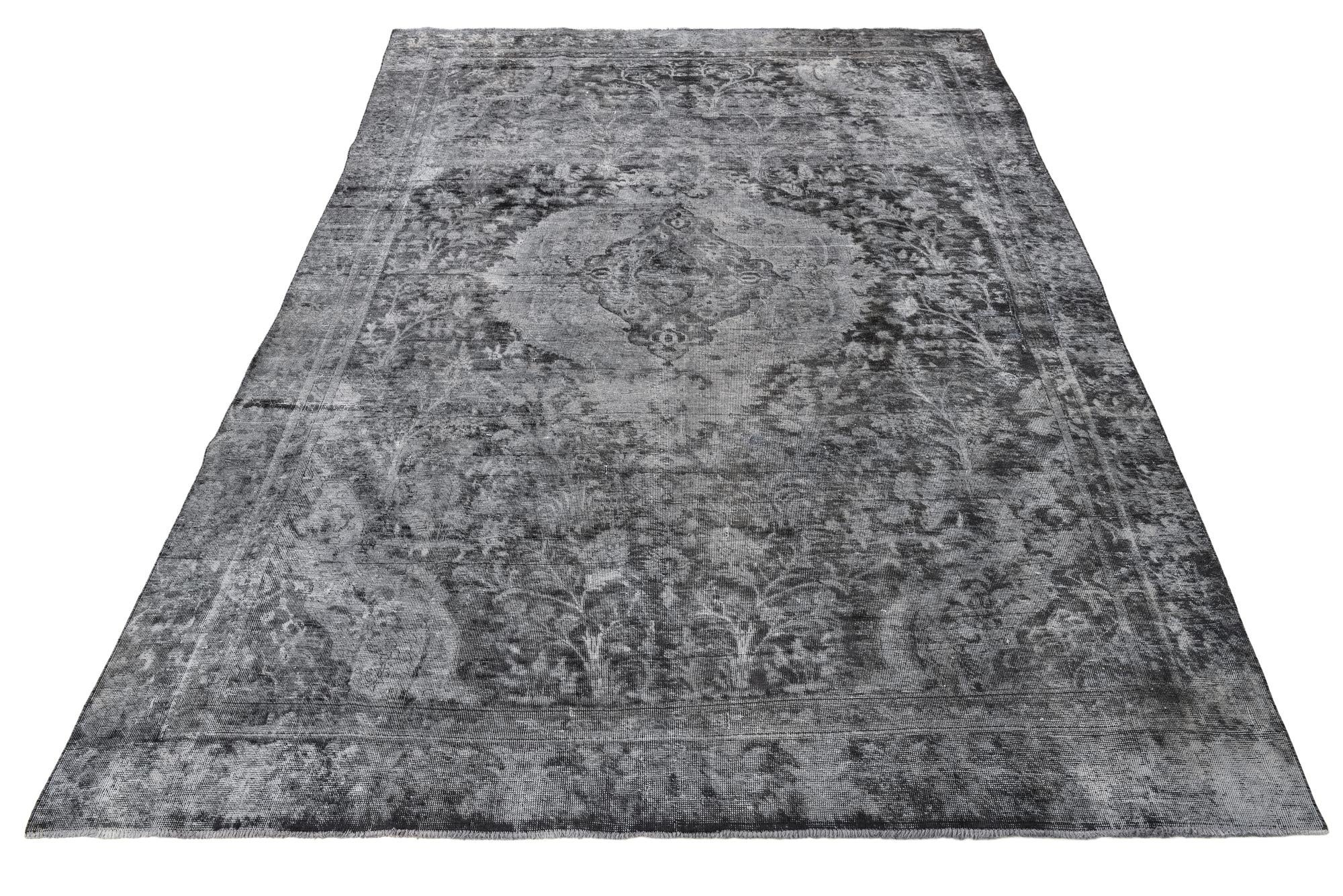 8' 9 x 12' 4 Hand Knotted Ultra Vintage Persian Wool Rug