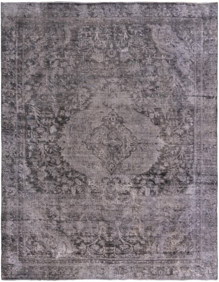 Detail image of 8' 9 x 12' 4 Hand Knotted Ultra Vintage Persian Wool Rug