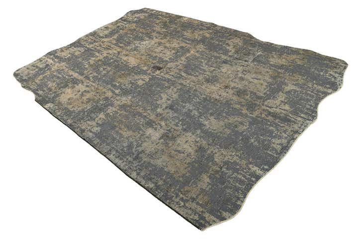 5' 9 x 8' 1 Hand Knotted Ultra Vintage Persian Wool Rug