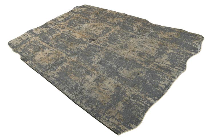 Detail image of 5' 9 x 8' 1 Hand Knotted Ultra Vintage Persian Wool Rug