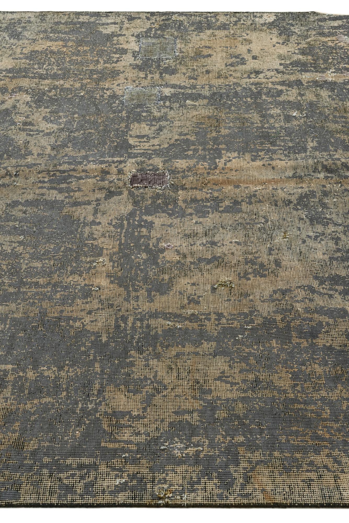 5' 9 x 8' 1 Hand Knotted Ultra Vintage Persian Wool Rug