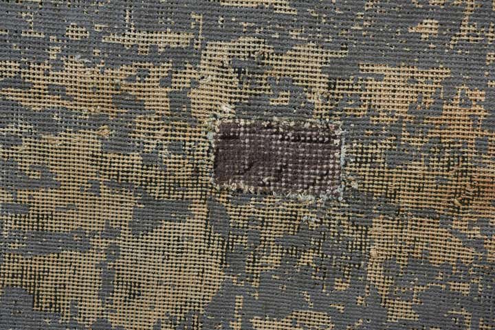 5' 9 x 8' 1 Hand Knotted Ultra Vintage Persian Wool Rug