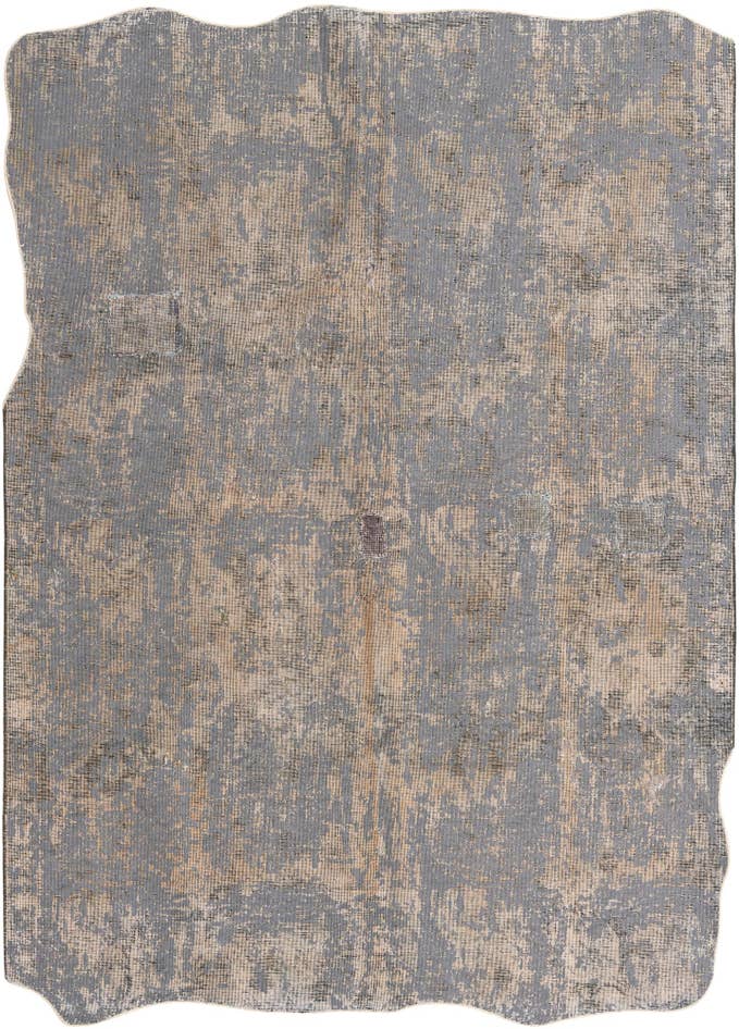 Detail image of 5' 9 x 8' 1 Hand Knotted Ultra Vintage Persian Wool Rug