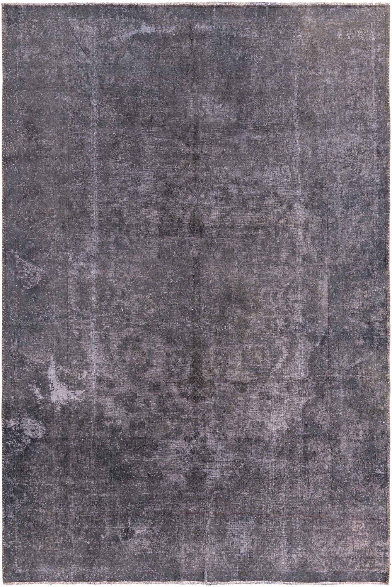 6' 2 x 9' 5 Hand Knotted Ultra Vintage Persian Wool Rug