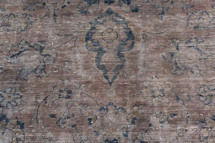 8' x 11' Hand Knotted Ultra Vintage Persian Wool Rug