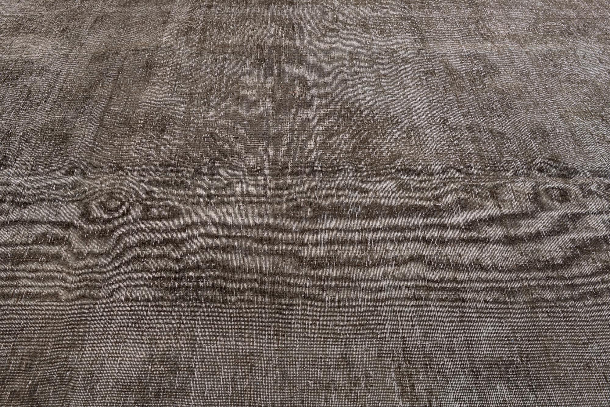 9' 6 x 12' 10 Hand Knotted Ultra Vintage Persian Wool Rug