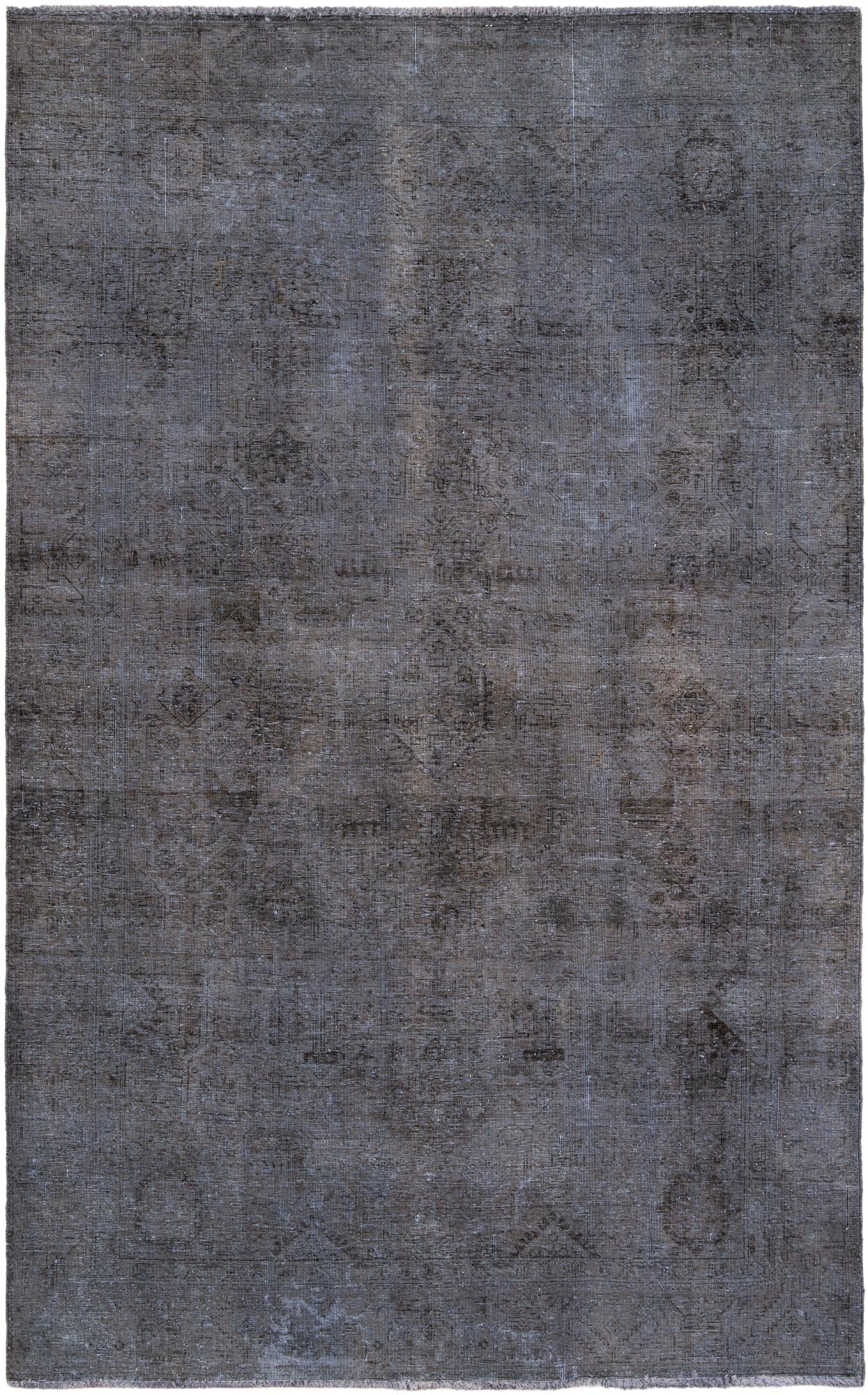 6' x 9' 10 Hand Knotted Ultra Vintage Persian Wool Rug