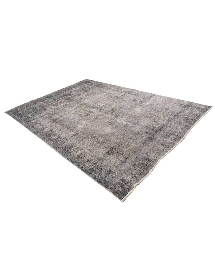 Detail image of 6' 8 x 9' 4 Hand Knotted Ultra Vintage Persian Wool Rug