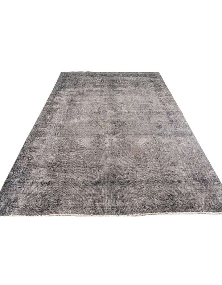 6' 8 x 9' 4 Hand Knotted Ultra Vintage Persian Wool Rug