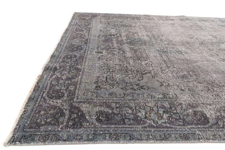6' 8 x 9' 4 Hand Knotted Ultra Vintage Persian Wool Rug