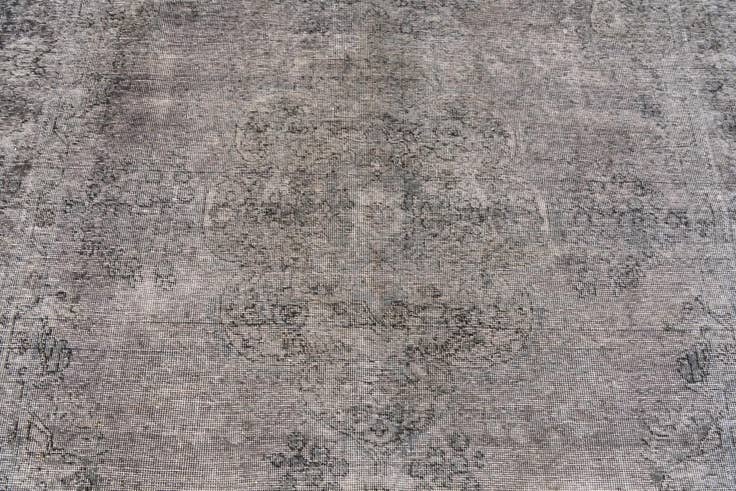 Detail image of 6' 8 x 9' 4 Hand Knotted Ultra Vintage Persian Wool Rug