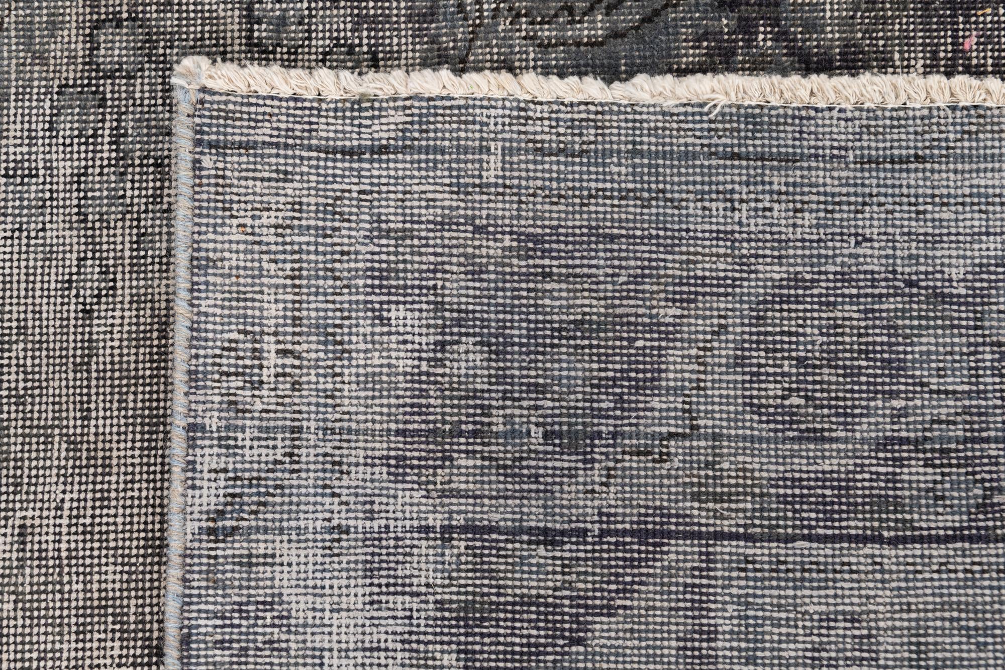 6' 8 x 9' 4 Hand Knotted Ultra Vintage Persian Wool Rug
