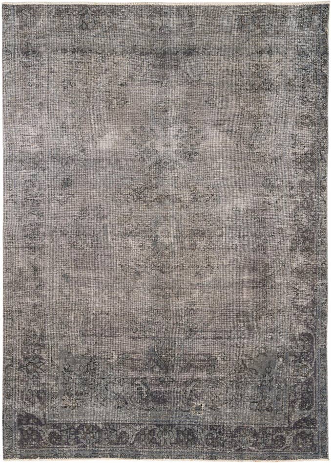 Detail image of 6' 8 x 9' 4 Hand Knotted Ultra Vintage Persian Wool Rug