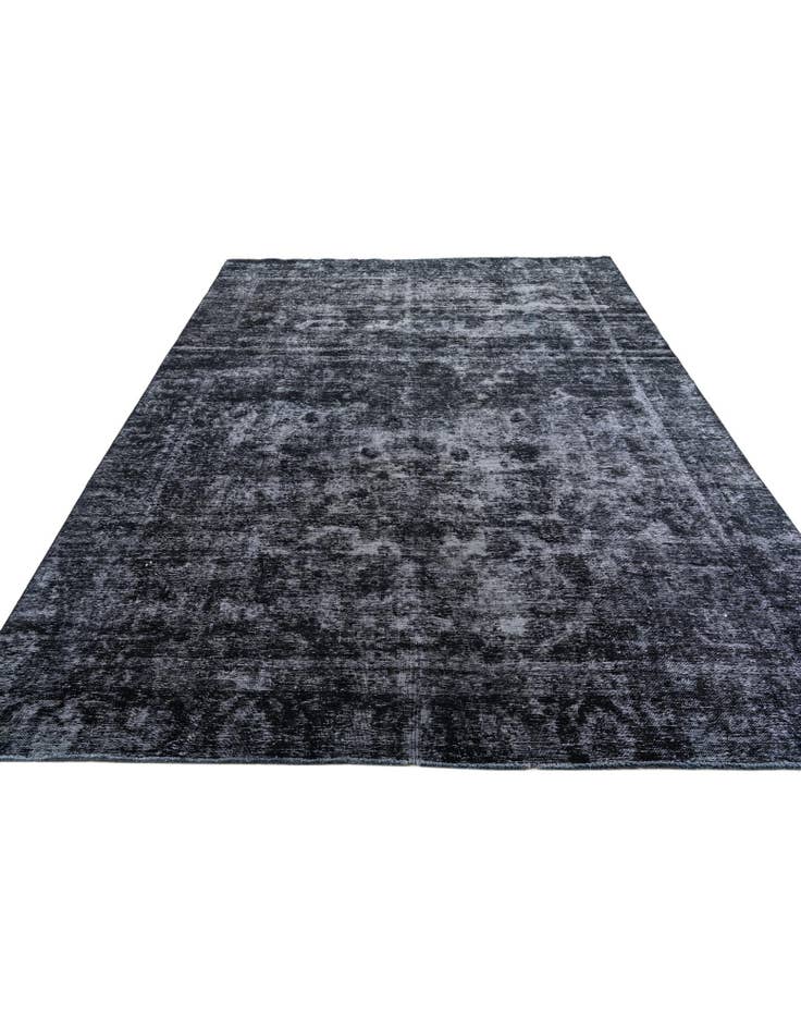 Detail image of 8' 9 x 12'  Hand Knotted Ultra Vintage Persian Wool Rug