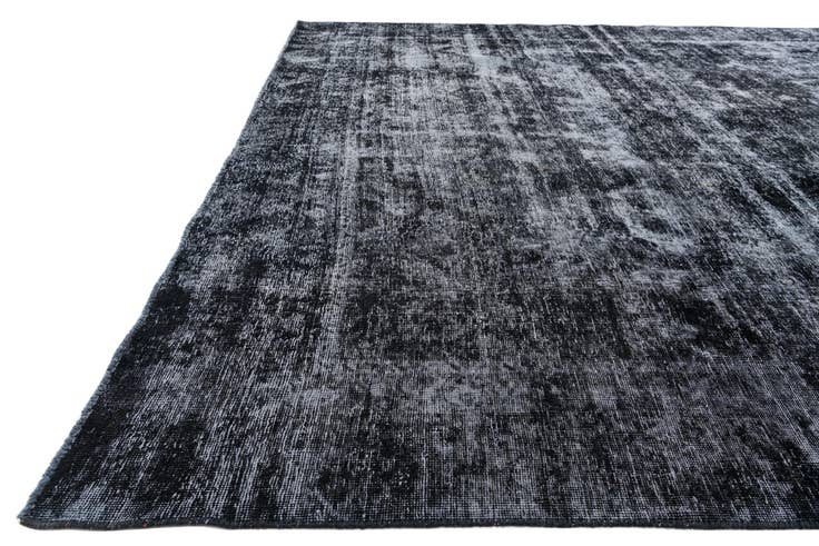 Detail image of 8' 9 x 12' Hand Knotted Ultra Vintage Persian Wool Rug