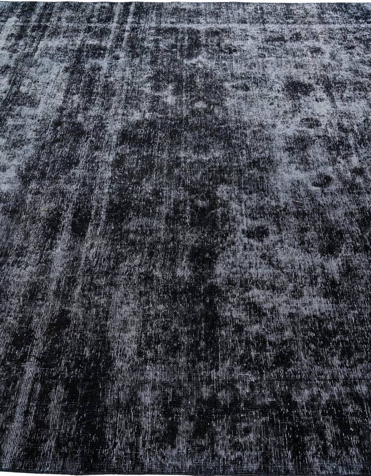 Detail image of 8' 9 x 12'  Hand Knotted Ultra Vintage Persian Wool Rug