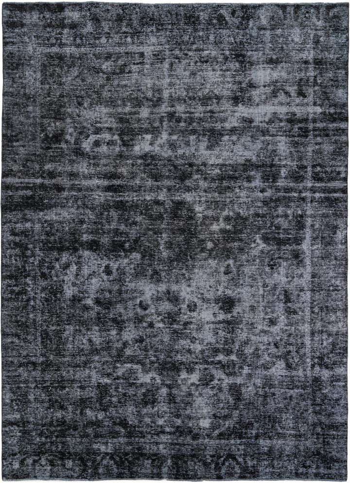 8' 9 x 12' Hand Knotted Ultra Vintage Persian Wool Rug