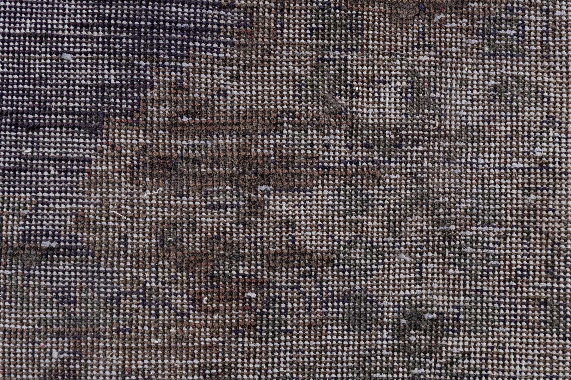 6' 4 x 10' 2 Hand Knotted Ultra Vintage Persian Wool Rug