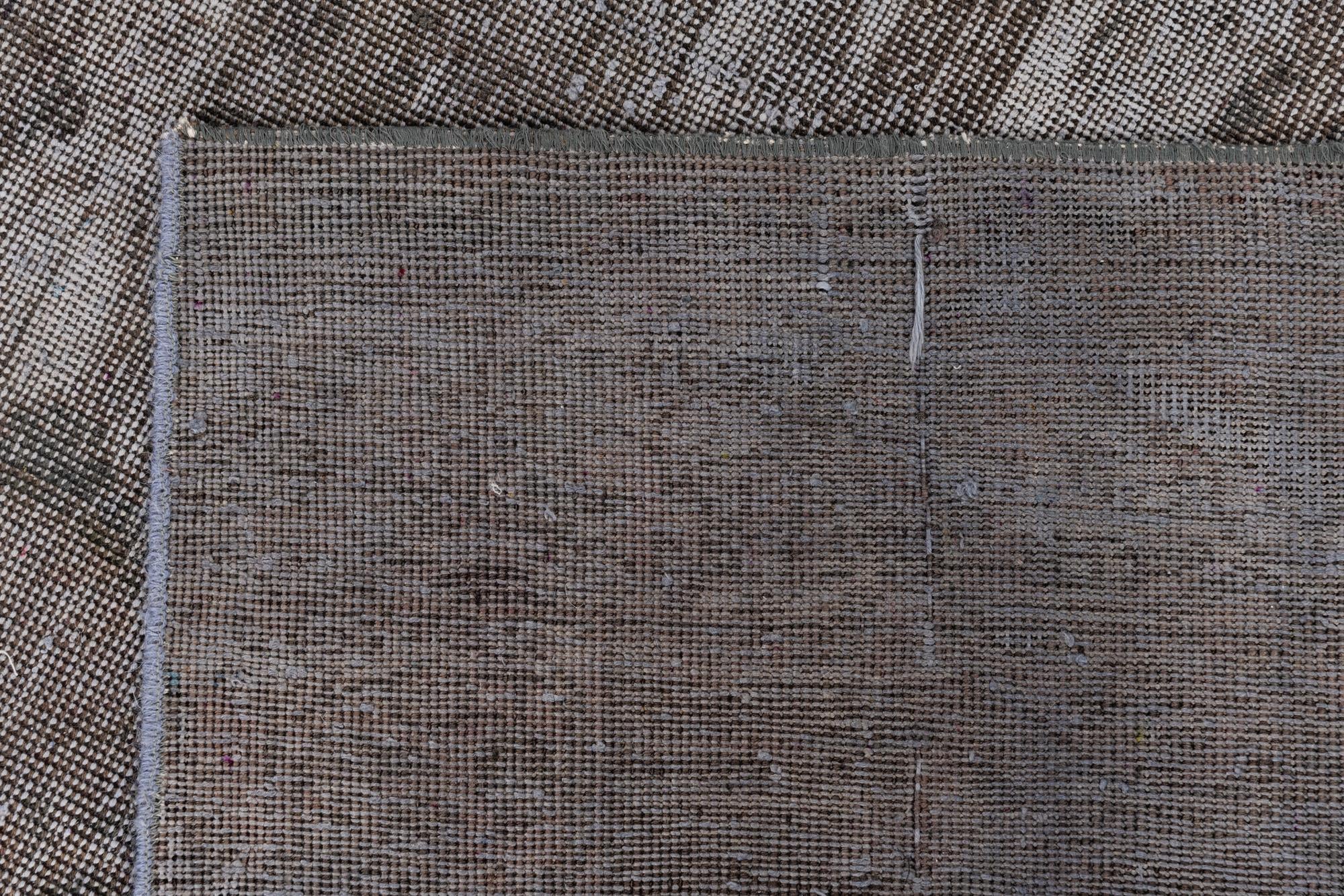6' 4 x 10' 2 Hand Knotted Ultra Vintage Persian Wool Rug