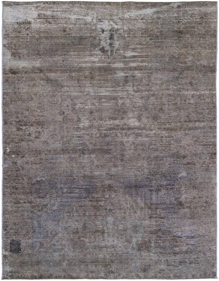 Detail image of 6' 4 x 10' 2 Hand Knotted Ultra Vintage Persian Wool Rug