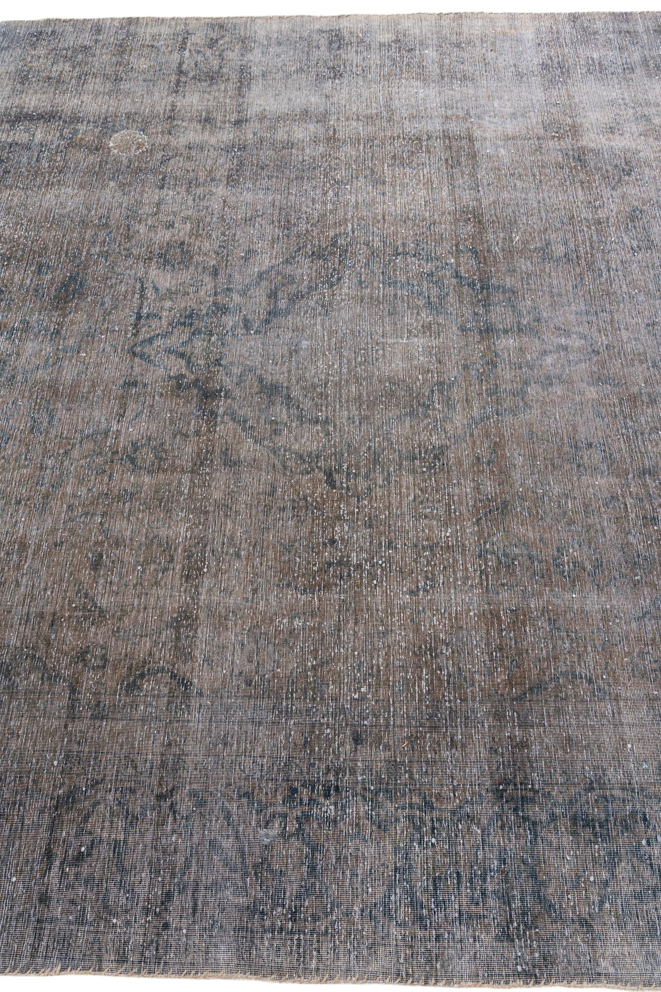 7' 5 x 10' 7 Hand Knotted Ultra Vintage Persian Wool Rug