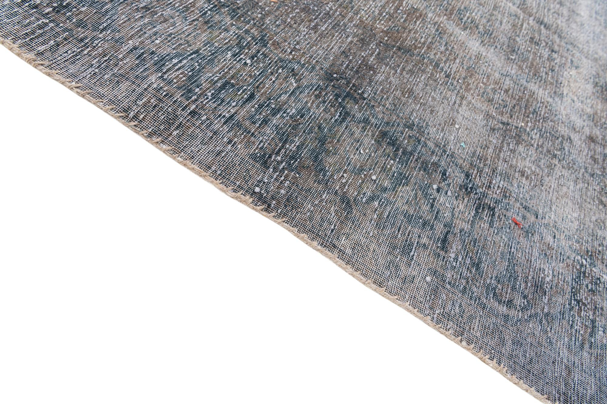 7' 5 x 10' 7 Hand Knotted Ultra Vintage Persian Wool Rug