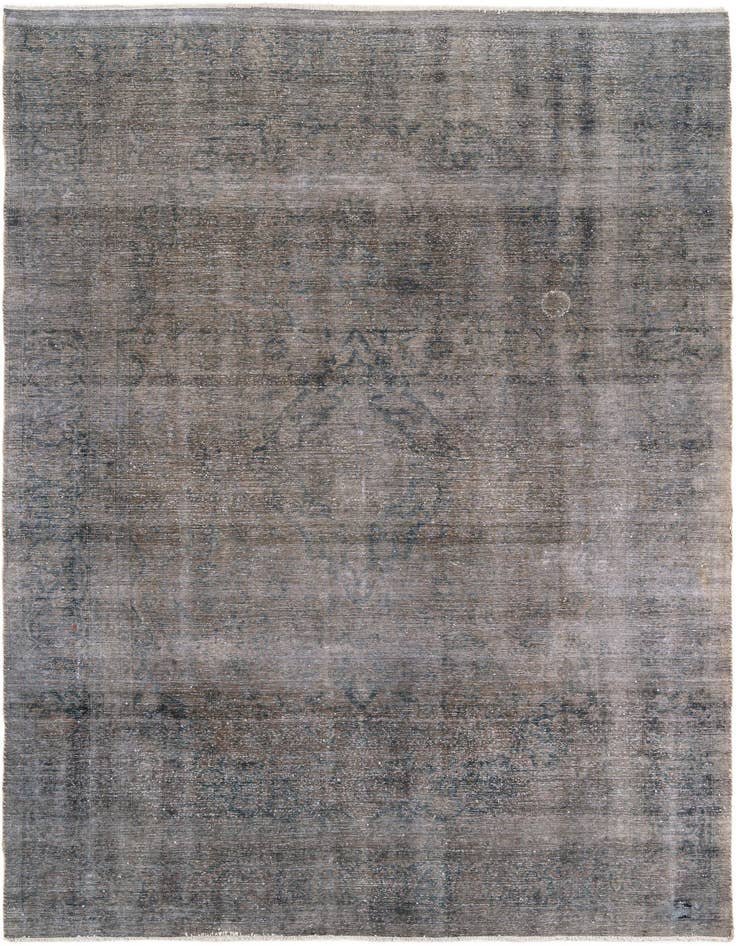 Detail image of 7' 5 x 10' 7 Hand Knotted Ultra Vintage Persian Wool Rug