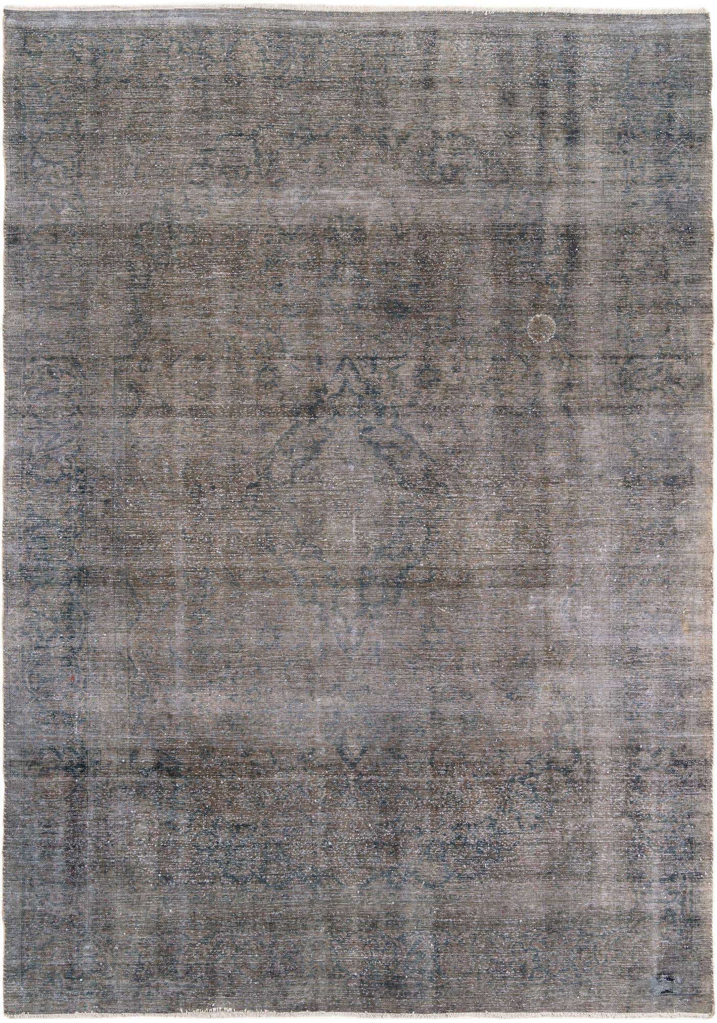 7' 5 x 10' 7 Hand Knotted Ultra Vintage Persian Wool Rug