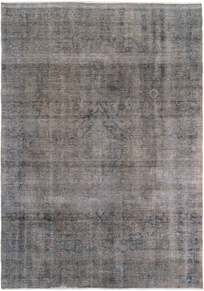 Detail image of 7' 5 x 10' 7 Hand Knotted Ultra Vintage Persian Wool Rug